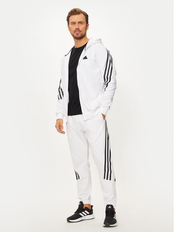 adidas adidas Μπλούζα Future Icons 3-Stripes JJ4158 Λευκό Regular Fit