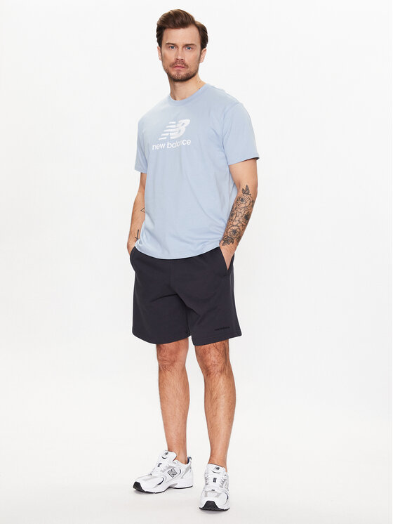New Balance New Balance Szorty sportowe Athletics MS23550 Granatowy Regular Fit