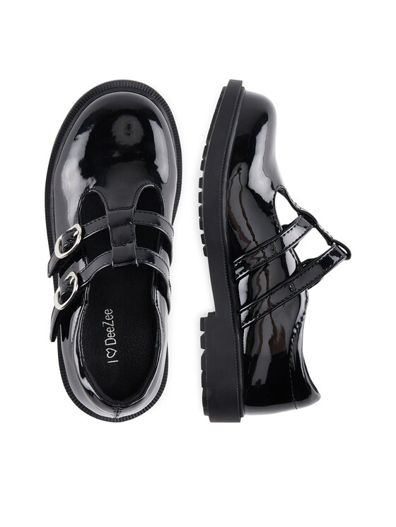 DeeZee DeeZee Półbuty CEO-CS6511-03 Czarny