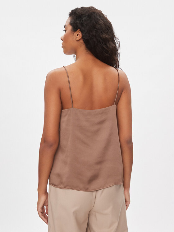 Marella Marella Top Orda 2413161041200 Smeđa Regular Fit