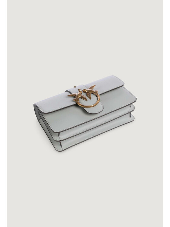 PINKO PINKO Τσάντα LOVE ONE MINI Γκρι