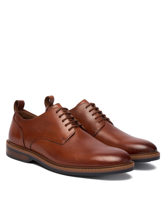 Clarks Clarks Półbuty Aldwin Lace 26183252 Brązowy