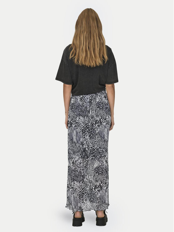 ONLY ONLY Plisēti svārki Ria 15329220 Pelēks Regular Fit