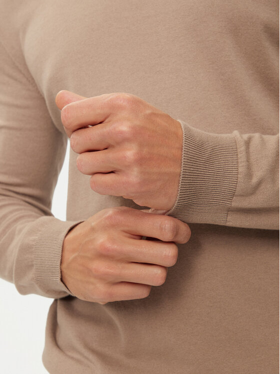 Sisley Sisley Golf 10F2S2244 Bež Slim Fit