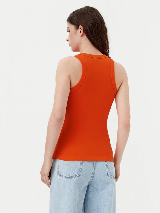 HUGO HUGO Felső Easy 50508857 Narancssárga Slim Fit