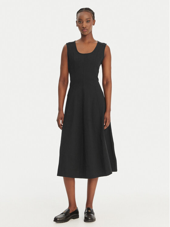 Calvin Klein Jeans Rochie de zi LV047F203G Negru Regular Fit