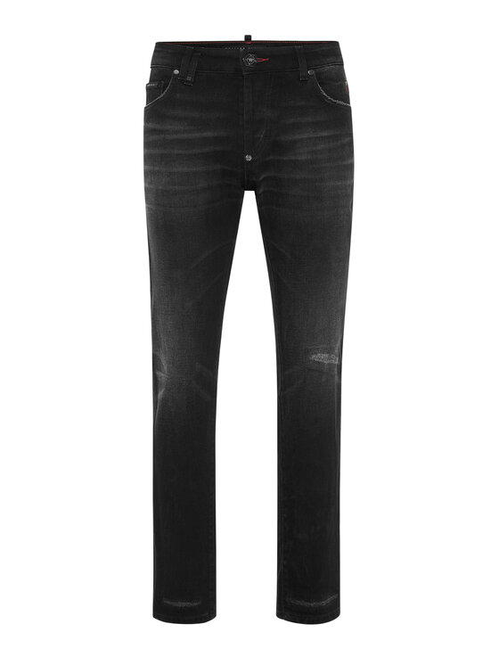 PHILIPP PLEIN PHILIPP PLEIN Jeansy 24523 Czarny Straight Leg