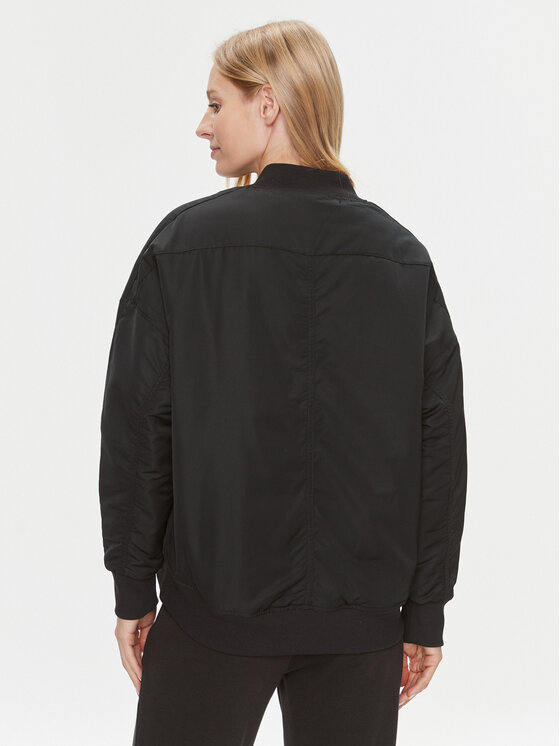Puma Puma Bomber striukė T7 621689 Juoda Oversize