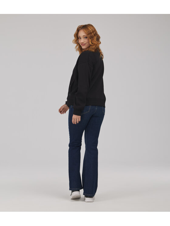 Lee Cooper Lee Cooper Bluza NICOLE Czarny Relaxed Fit