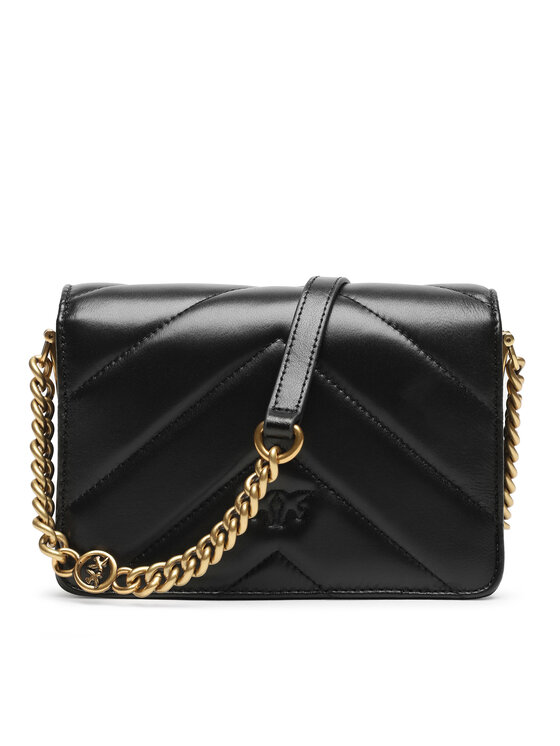 PINKO Pinko Handtasche Love Click Mini AI 23-24 PLTT 100067 A136 Schwarz