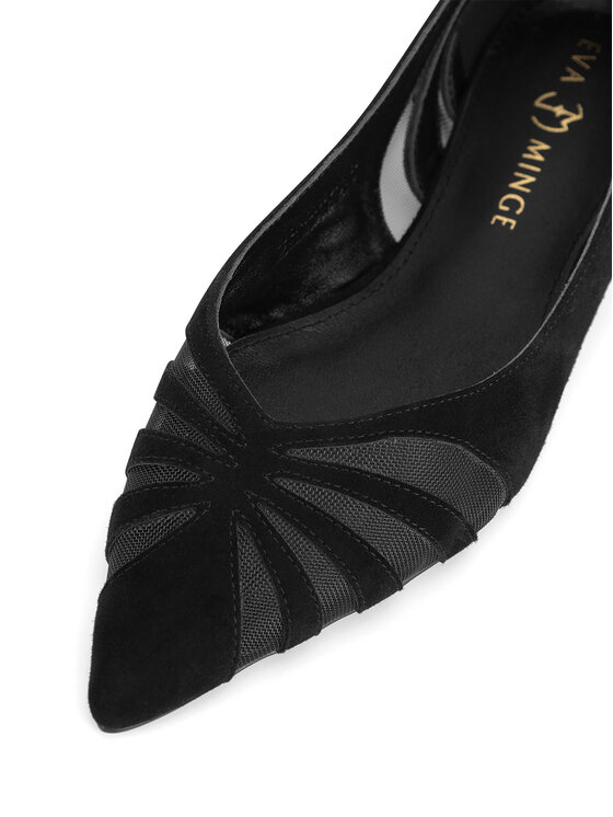 Eva Minge Eva Minge Ballerinas LUCY-V1166-08-1 Schwarz