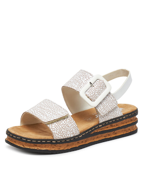Rieker Rieker Sandali 62950-80 Bianco