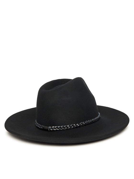 Barbour Barbour Skrybėlė Tack Fedora LHA0217BK91 Juoda