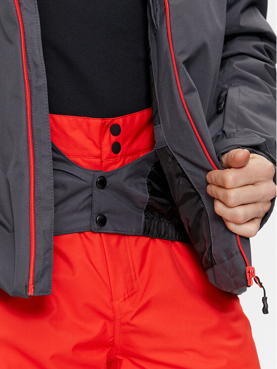 4F 4F Скиорско яке 4FAW23TTJAM305 Сив Regular Fit