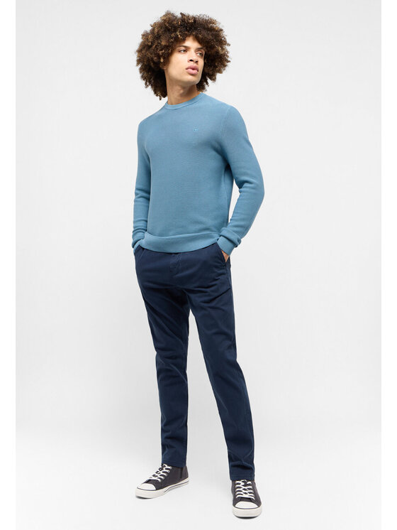 Mustang Mustang Maglione ELLIOT Blu Regular Fit