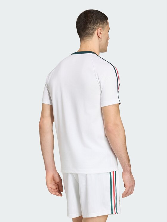 adidas adidas Koszulka techniczna 162086 Biały Slim Fit