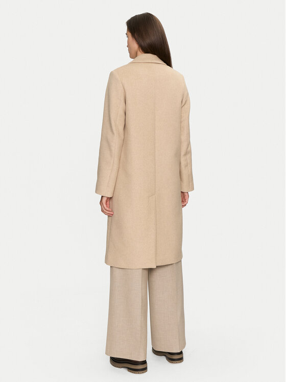 Marc O'Polo Marc O'Polo Cappotto di lana 408 0294 71265 Beige Regular Fit