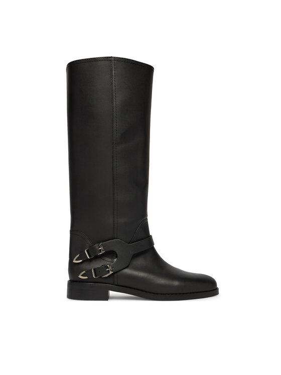 PINKO PINKO Klassische Stiefel Cheval 02 SD0635P001 Schwarz