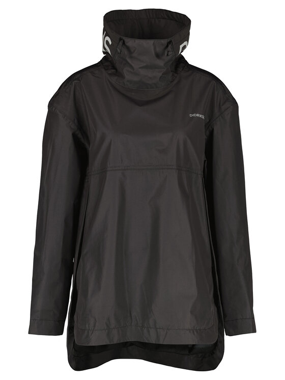 Didriksons Anorak stiliaus striukė Thyra 504652 Juoda Regular Fit