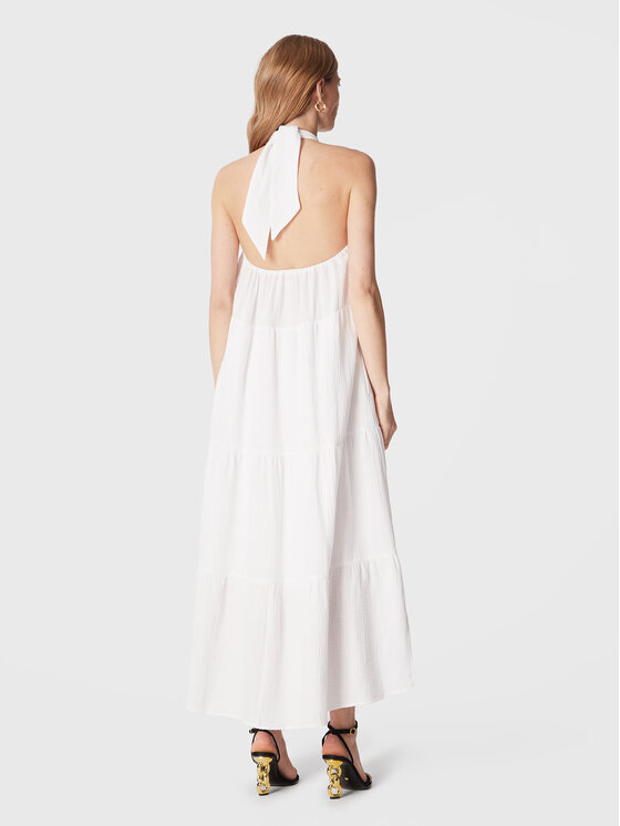 Seafolly Seafolly Rochie de vară Halter 54864-DR Alb Regular Fit