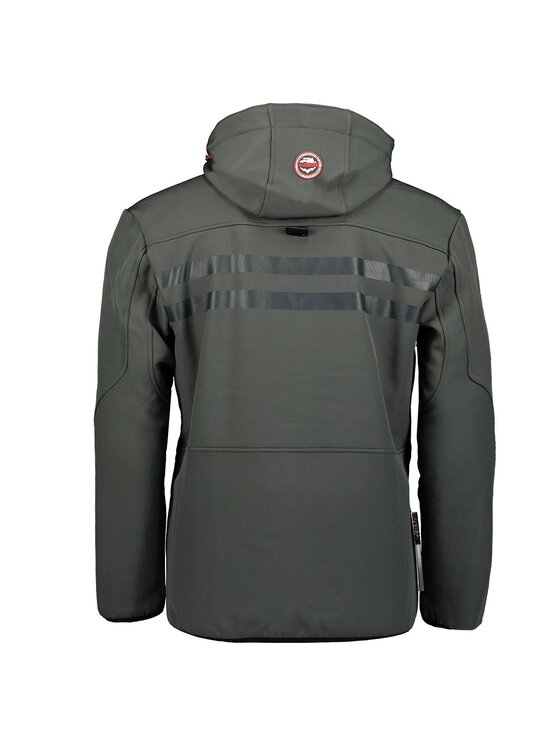 Geographical Norway Geographical Norway Kurtka softshell WW1975H/GN/Dark Grey / Black Szary Regular Fit
