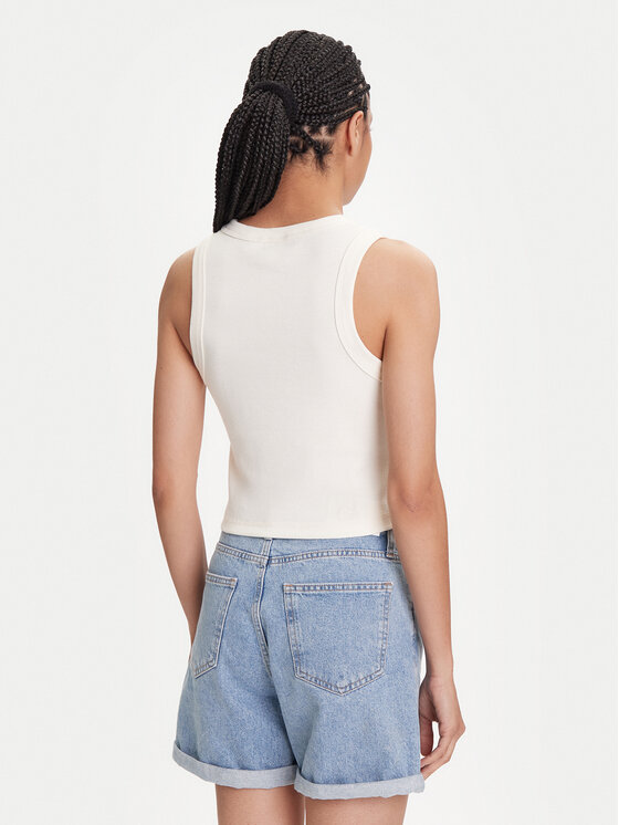 Roxy Roxy Τοπ Iconic Days ERJKT04261 Εκρού Regular Fit