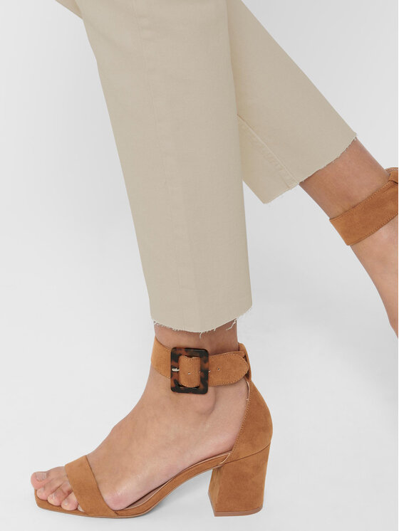 ONLY ONLY Τζιν Emily 15175323 Εκρού Straight Fit