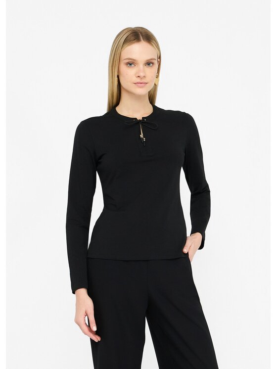 Liu Jo Liu Jo T-shirt TF5189JS00322222 Nero Regular Fit