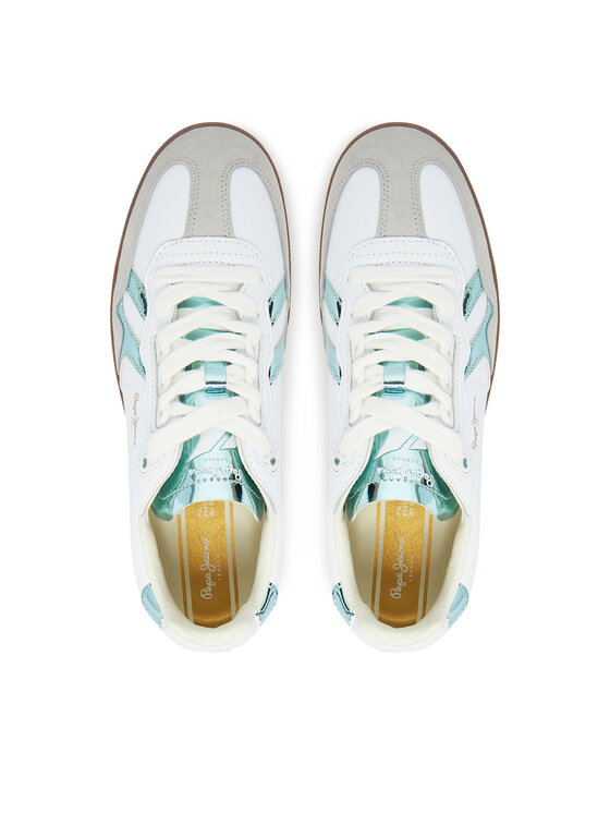 Pepe Jeans Pepe Jeans Sneakersy Ball Rise W PLS00037 Bílá