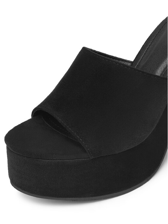DeeZee DeeZee Klapki E8341-1 Czarny