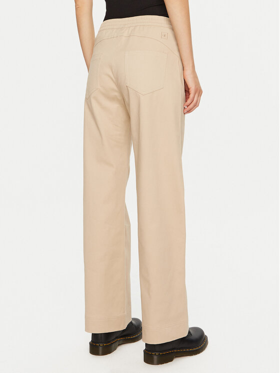 Champion Champion Pantaloni din material 117562 Bej Straight Leg