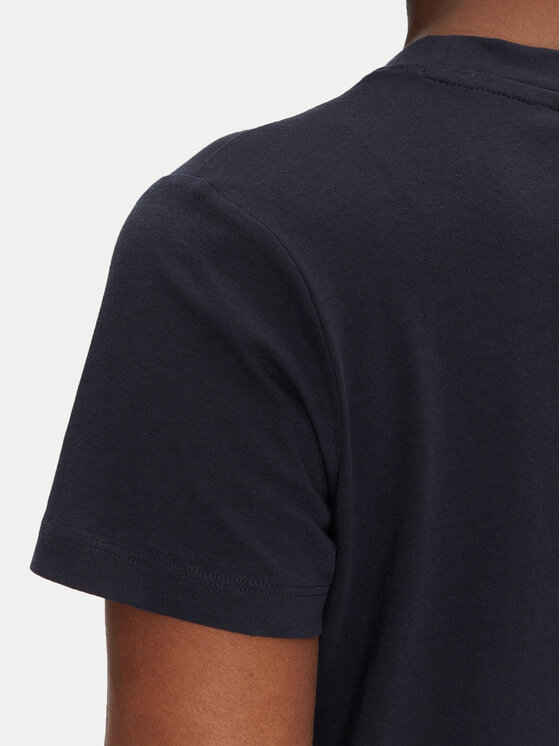 BOSS BOSS Tricou C_Esogo_3 50545288 Bleumarin Regular Fit