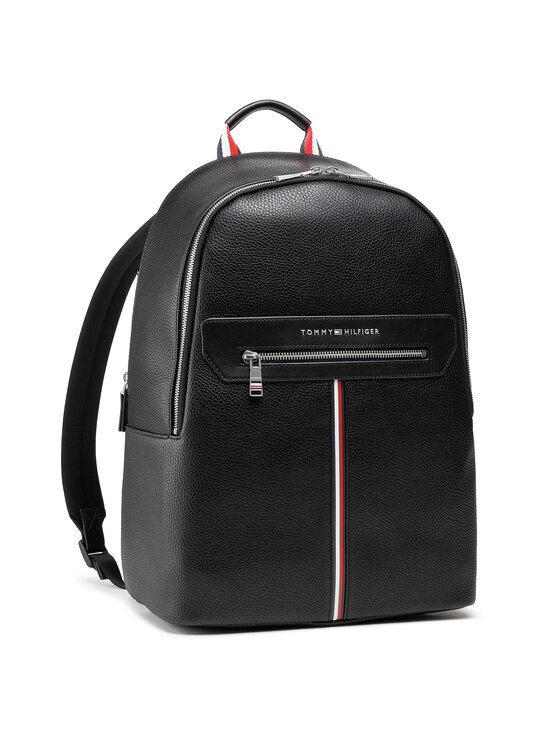 Tommy Hilfiger Plecak Th Downtown Backpack AM0AM07217 Czarny Modivo.pl
