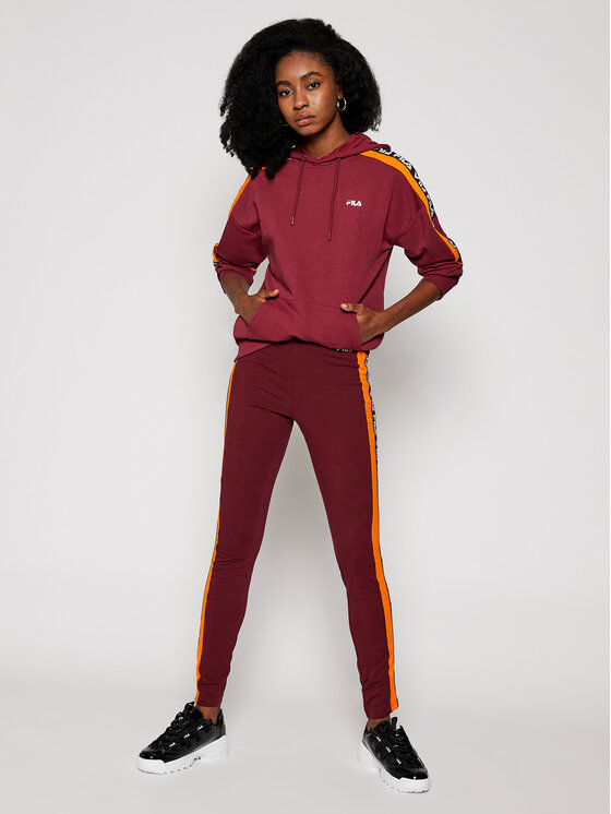 Survetement fila on sale femme bordeaux