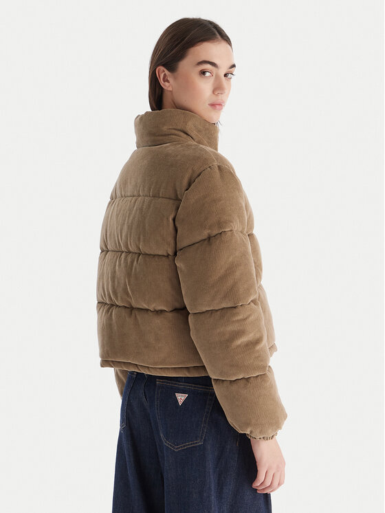 Guess Jeans Guess Jeans Winterjacke W5BL17 W2061 Beige Regular Fit