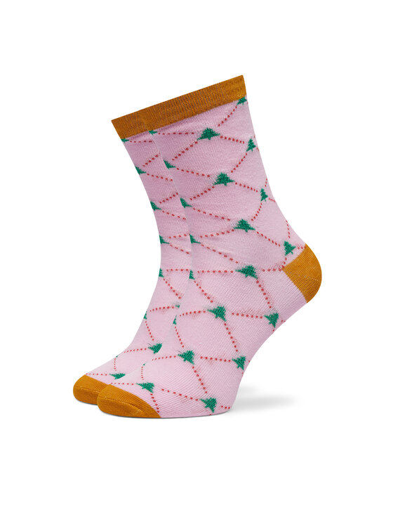 Vero Moda Vero Moda Kõrgete naistesokkide komplekt (4 paari) 10274034 Värviline