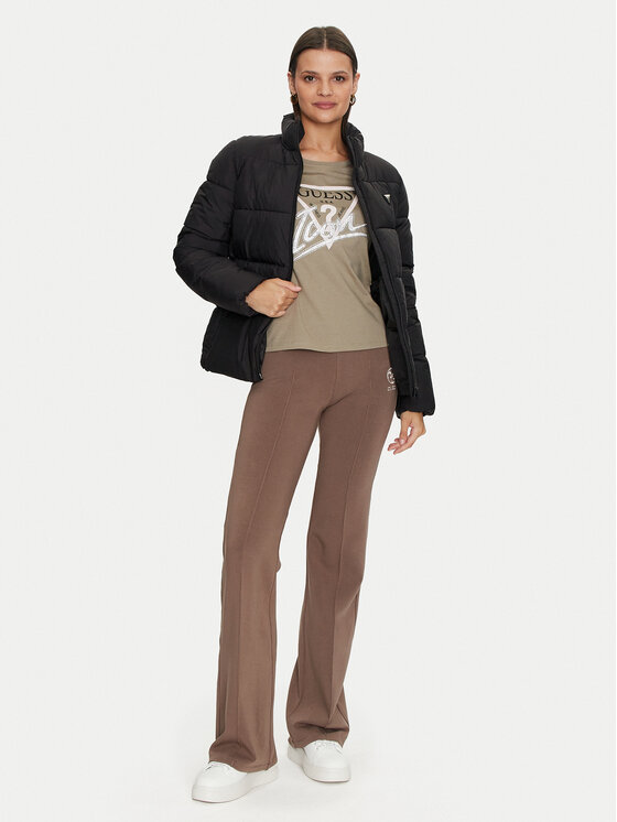 Guess Guess Daunenjacke New Claudia V4YL03 WFUD0 Schwarz Regular Fit