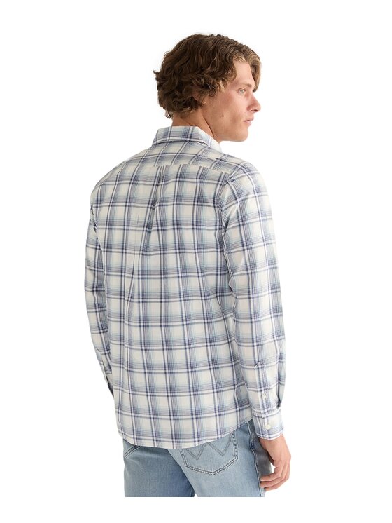 Wrangler Wrangler Koszula 112378035 Biały Regular Fit