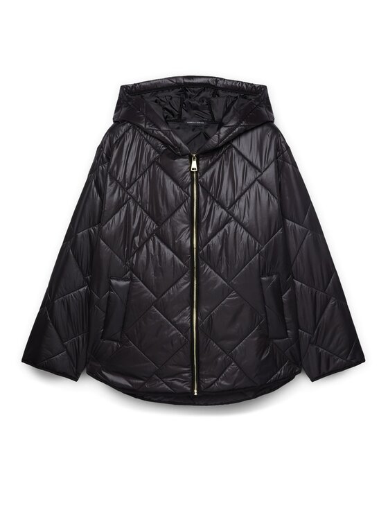 Fiorella Rubino Fiorella Rubino Giubbotto piumino F490T001391N033 Nero Regular Fit