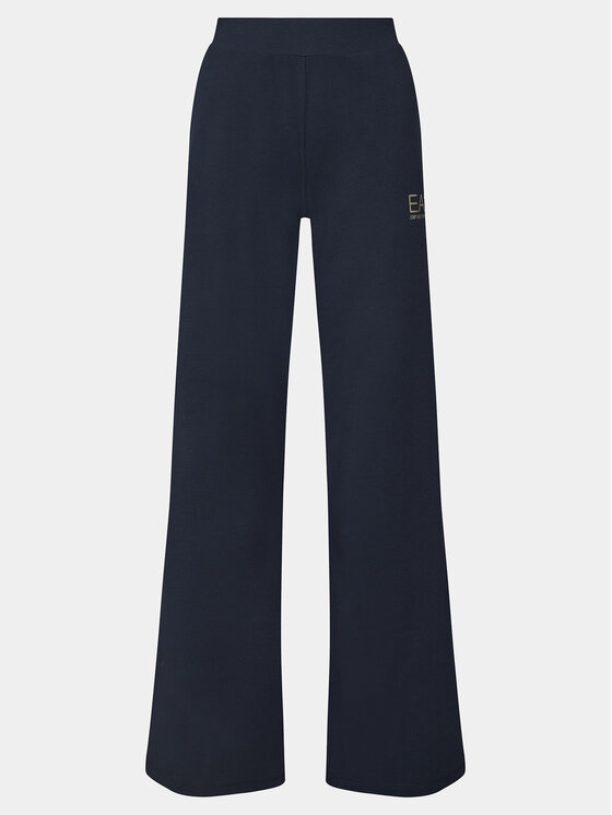 EA7 Emporio Armani EA7 Emporio Armani Spodnie dzianinowe 3DTP52 TJTXZ 1555 Granatowy Regular Fit