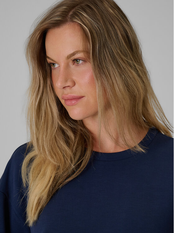 4F 4F T-Shirt COSY Granatowy Loose Fit