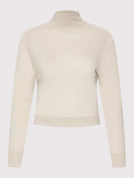PINKO Pinko Ζιβάγκο Dolcevita 1G181Z A02M Μπεζ Regular Fit