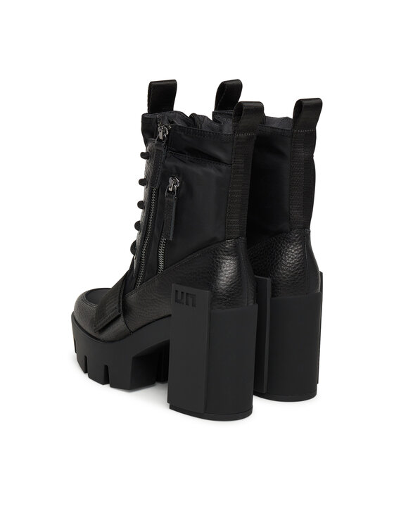 United Nude United Nude Μποτίνια Grip Combat Mid 1096201165 Μαύρο