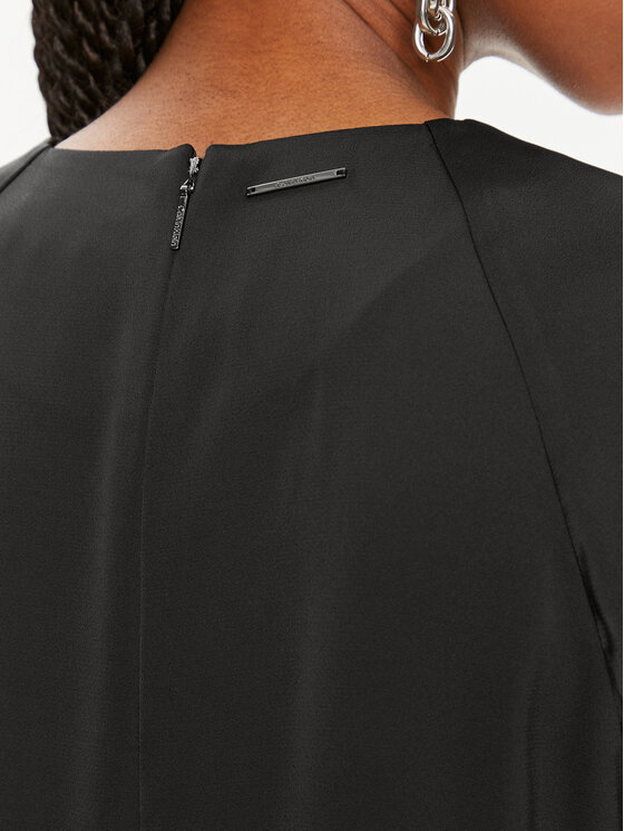 Calvin Klein Calvin Klein Vsakodnevna obleka K20K207160 Črna Regular Fit