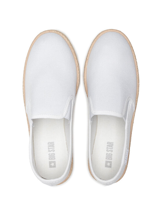 Big Star Shoes Big Star Shoes Espadrillid DD274015 Valge