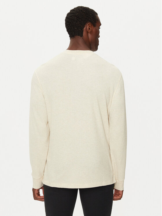 Polo Ralph Lauren Polo Ralph Lauren Majica dugih rukava 714950609005 Écru Slim Fit