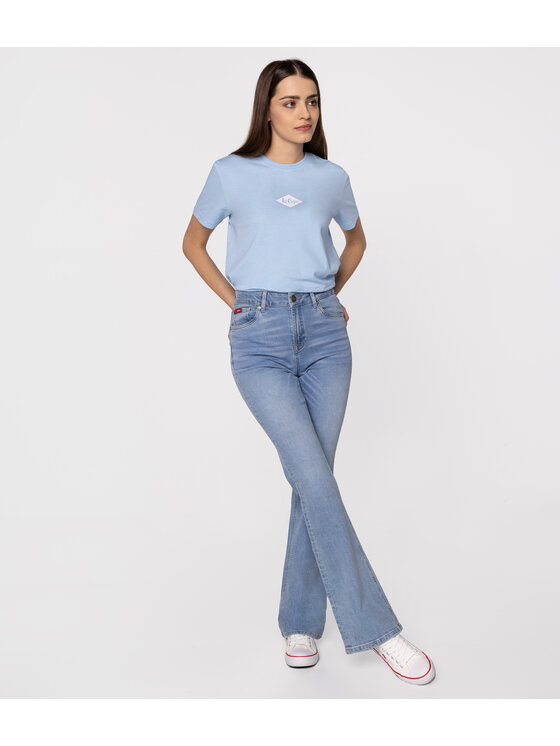 Lee Cooper Lee Cooper Jeansy BECCA 2418 Niebieski Bootcut Fit