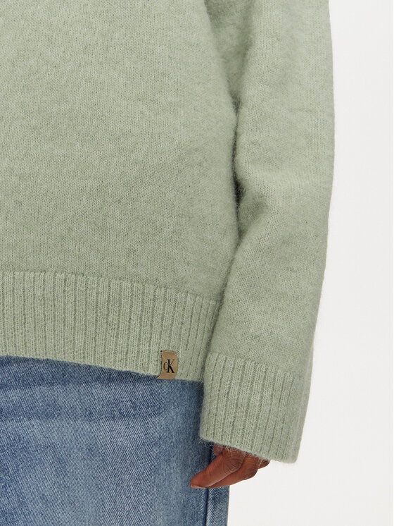Calvin Klein Calvin Klein Sweater J20J224636 Zöld Regular Fit