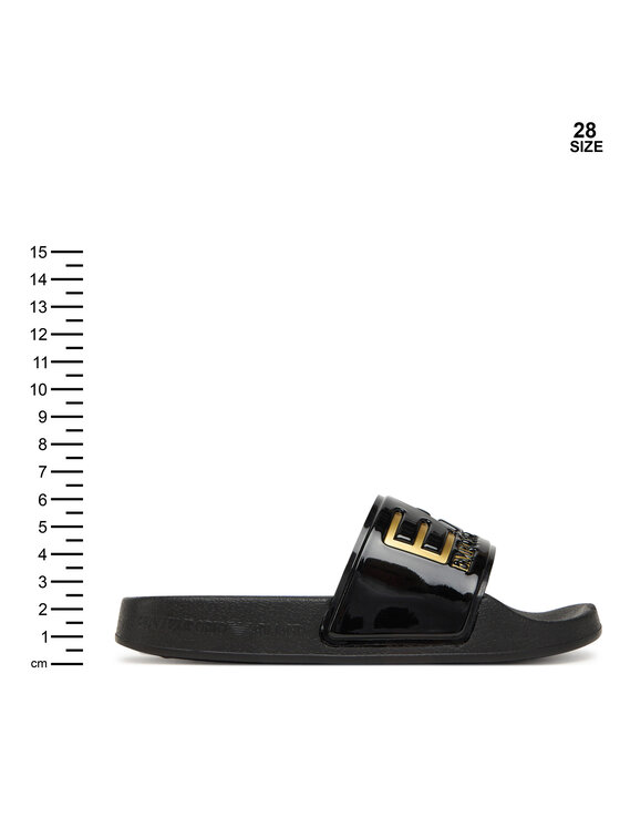 EA7 Emporio Armani EA7 Emporio Armani Šľapky 7Y000037 AF15118 PC001 Čierna