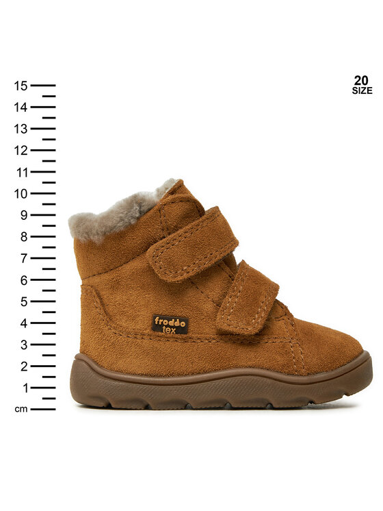 Froddo Froddo Μπότες Zeru Tex Furry Barefoot G2110149-2 M Καφέ